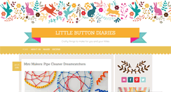 Desktop Screenshot of littlebuttondiaries.com